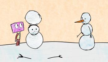 Rookie Robot Explores the World - Friends will be Friends - Rookie and the Snowman