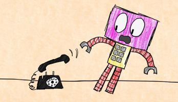 Rookie Robot Explores The World - Hello, Rookie? - Rookie and the Phone