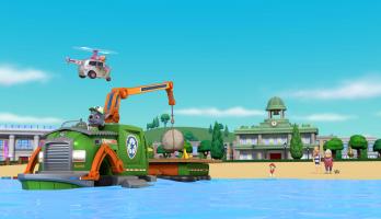 Paw Patrol - Pups Save the Floating Goodways / Pups Save The Portable Pet Wash