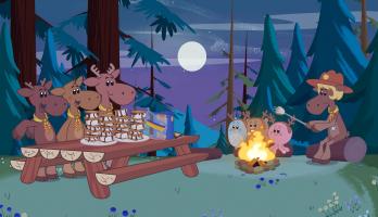 Luna, Chip & Inkie: Adventure Rangers Go - The S'more No More Moose-tery
