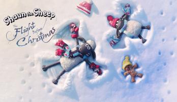 Shaun the Sheep: The Flight Before Christmas Poster