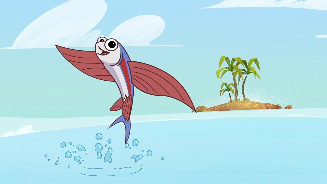 I'm a Fish - E32 - I'm a Flying Fish | Knowledge Kids